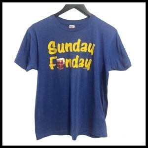 SOLID THREADS SUNDAY FUNDAY Graphic T-Shirt